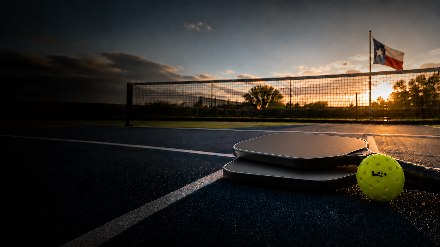Premium pickleball paddles at Longhorn Pickleball